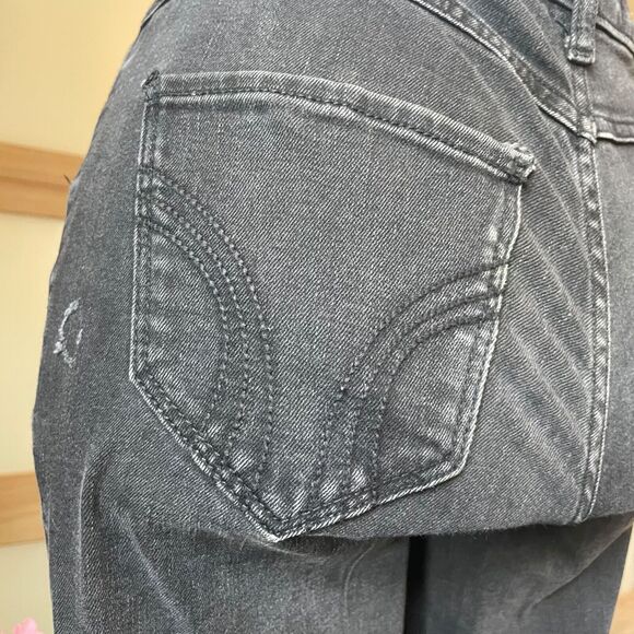 Hollister High Rise Super Skinny Black Denim Jeans Womens Size 1S W25xL28 - Picture 11 of 12